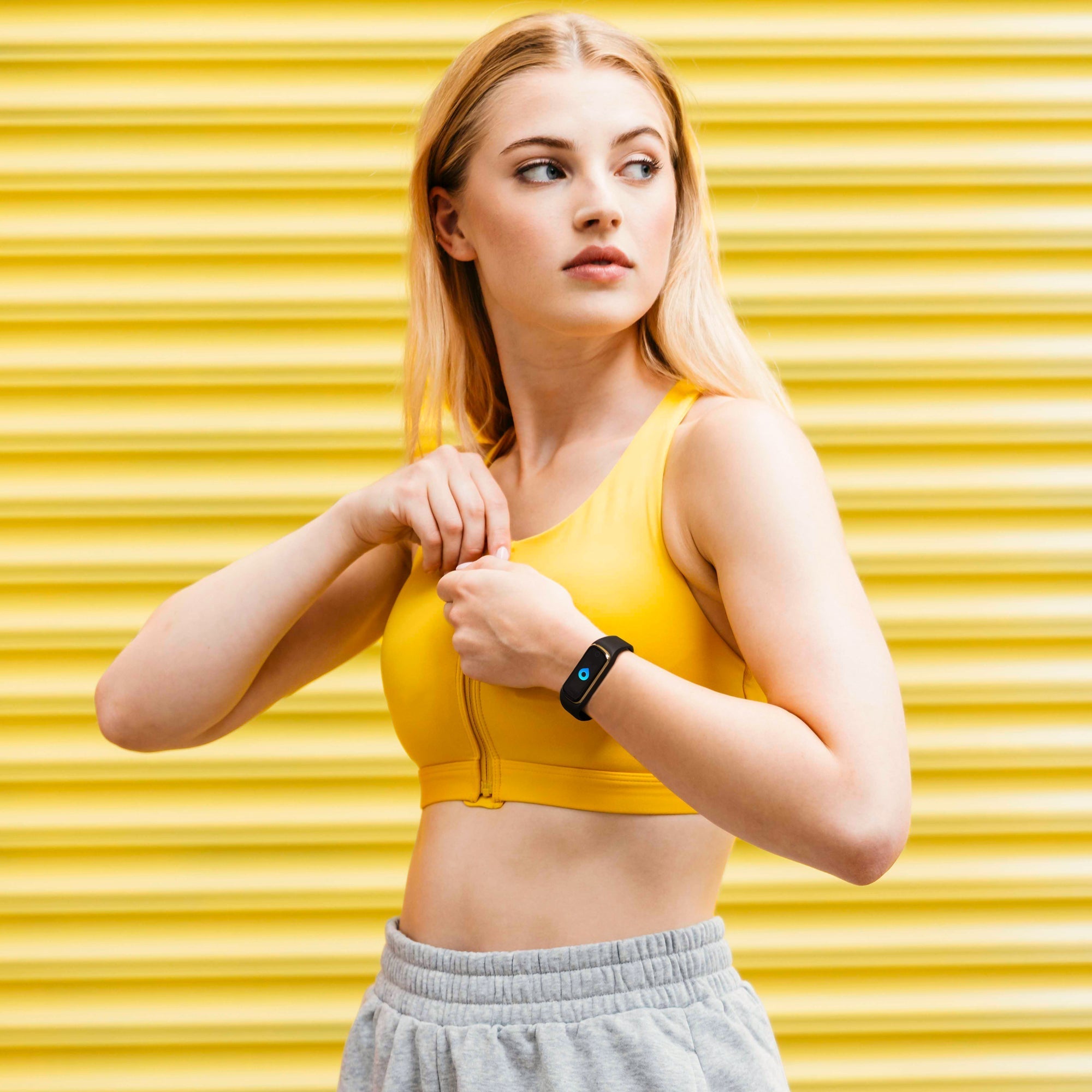 Sleek Fitness Tracker | Heart Rate Monitor with Music Control | Lightweight Design for All-Day Comfort 2