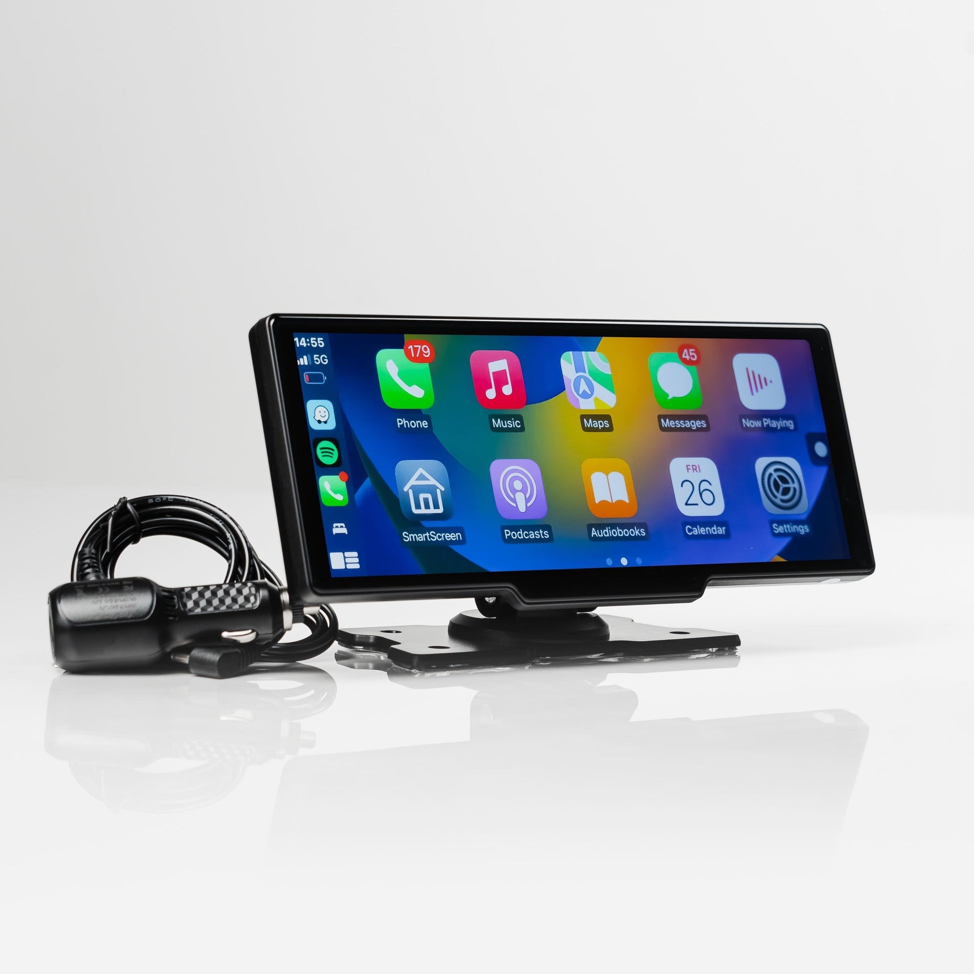 Smart Dash | Apple CarPlay Screen with Touchscreen & Voice Control | Universal Fit for Enhanced Driving Safety 6