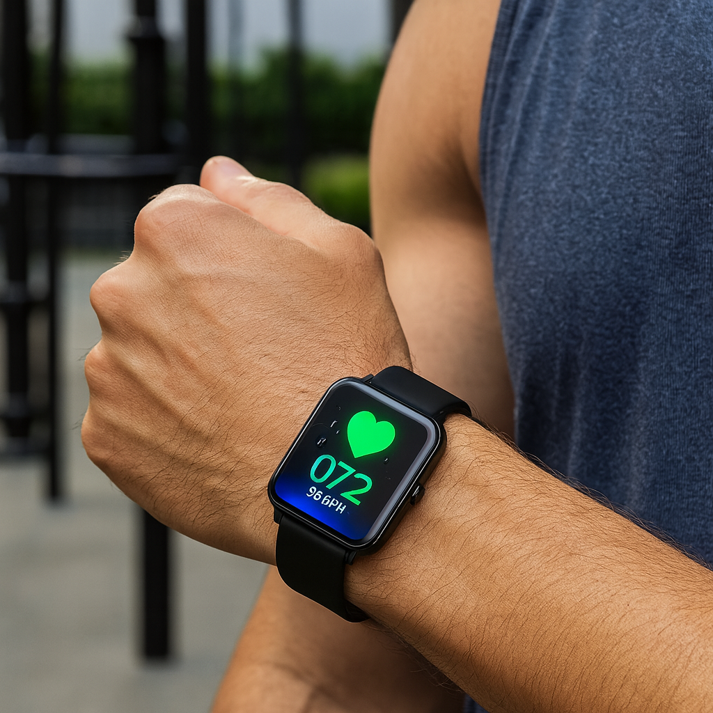 Smart Fitness Series | Smartwatch with AMOLED Display & Health Monitoring | Stylish Design for Active Lifestyles 0