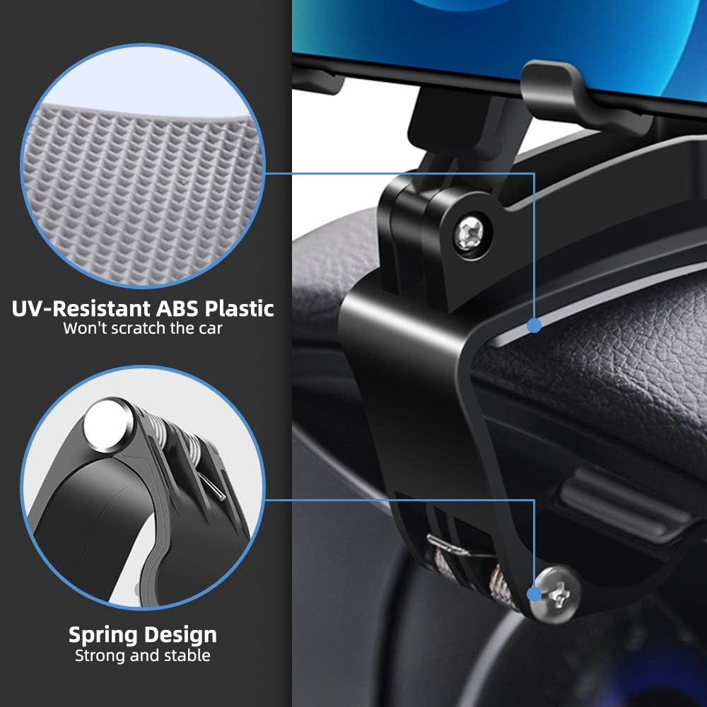 Smart Holder | Car Phone Mount with 360° Rotation & Adjustable Angle | Safe Driving Solution for Hands-Free Navigation 4