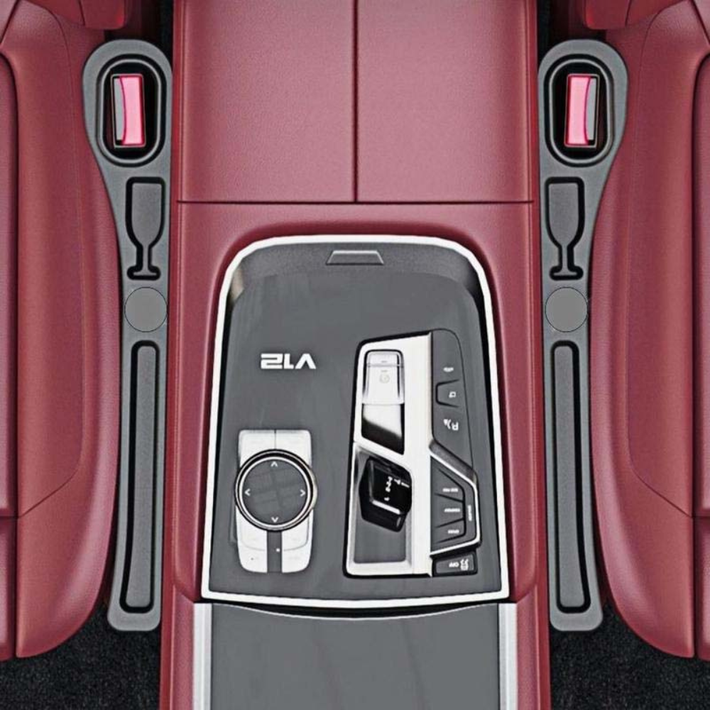 Smart Organizer | Car Seat Organizer with Faux Leather Design | Universal Fit for Clutter-Free Driving 2