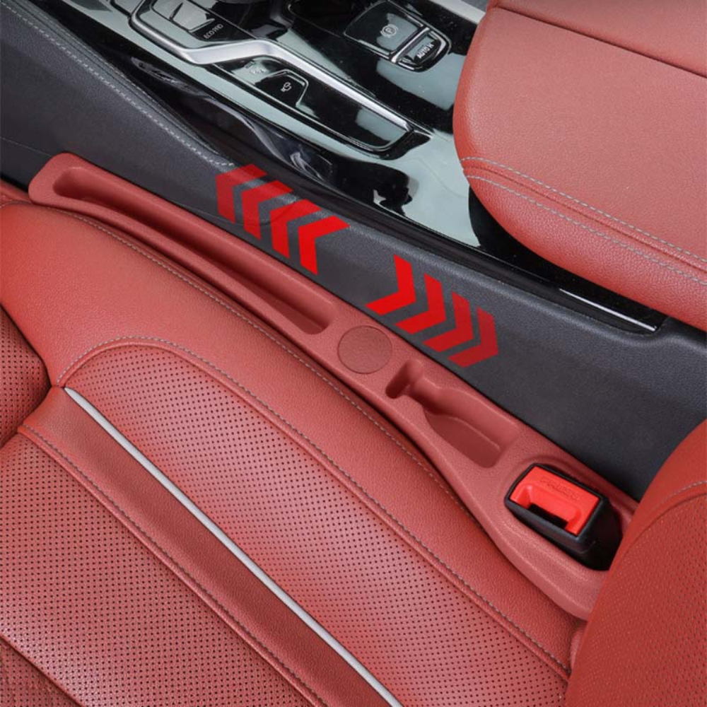 Smart Organizer | Car Seat Organizer with Faux Leather Design | Universal Fit for Clutter-Free Driving 6