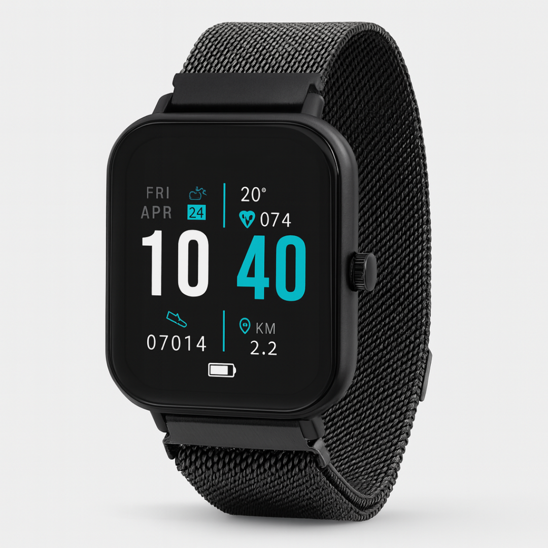 Smart Watch Health Tracker with Call Notifications | Waterproof Design for Fitness & Connectivity 0