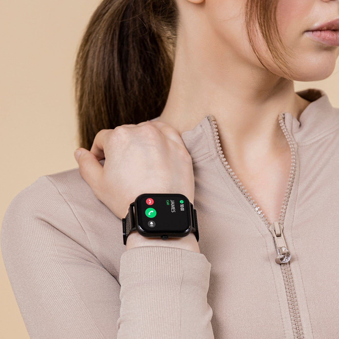 Smart Watch Health Tracker with Call Notifications | Waterproof Design for Fitness & Connectivity 1