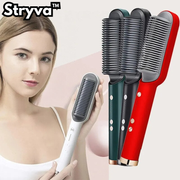 Stryva | Hair Straightening Brush with Integrated Protection Technology | Effortless Styling for Healthy, Shiny Hair 0