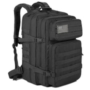 Tactical Military Rucksack | 45L Water-Resistant Backpack with MOLLE System | Versatile Gear for Outdoor Adventures 0