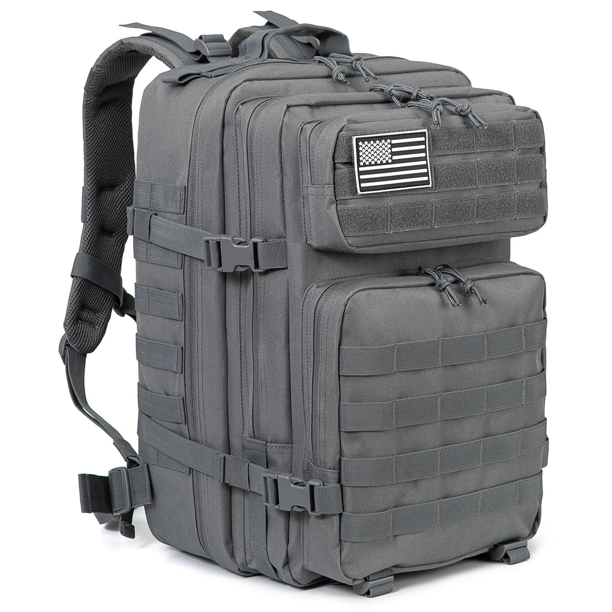 Tactical Military Rucksack | 45L Water-Resistant Backpack with MOLLE System | Versatile Gear for Outdoor Adventures 13