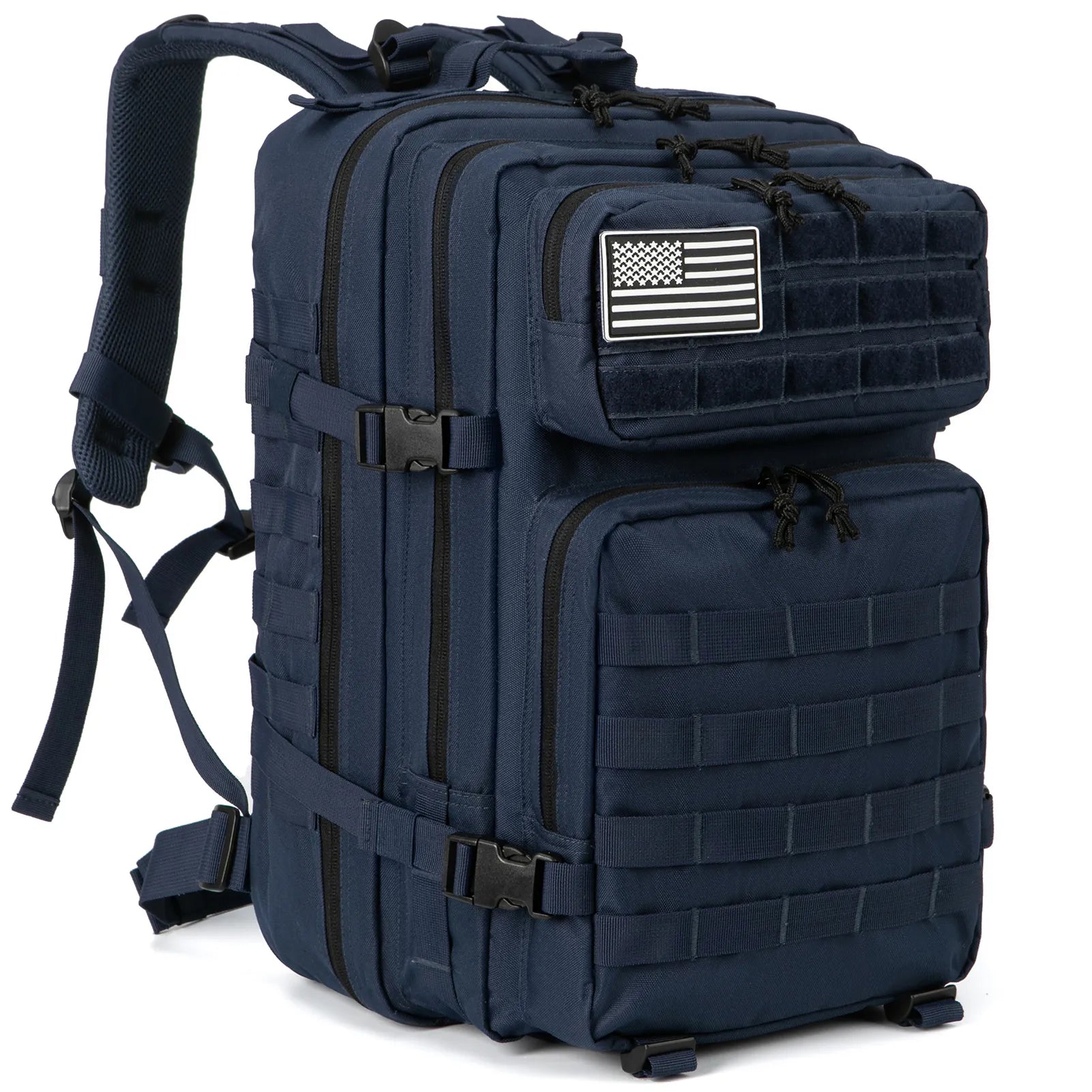 Tactical Military Rucksack | 45L Water-Resistant Backpack with MOLLE System | Versatile Gear for Outdoor Adventures 14