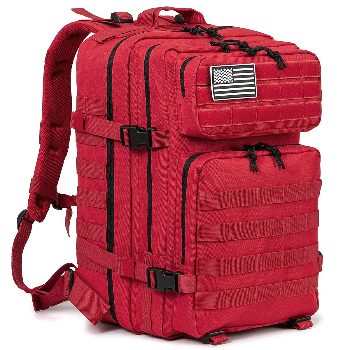 Tactical Military Rucksack | 45L Water-Resistant Backpack with MOLLE System | Versatile Gear for Outdoor Adventures 20