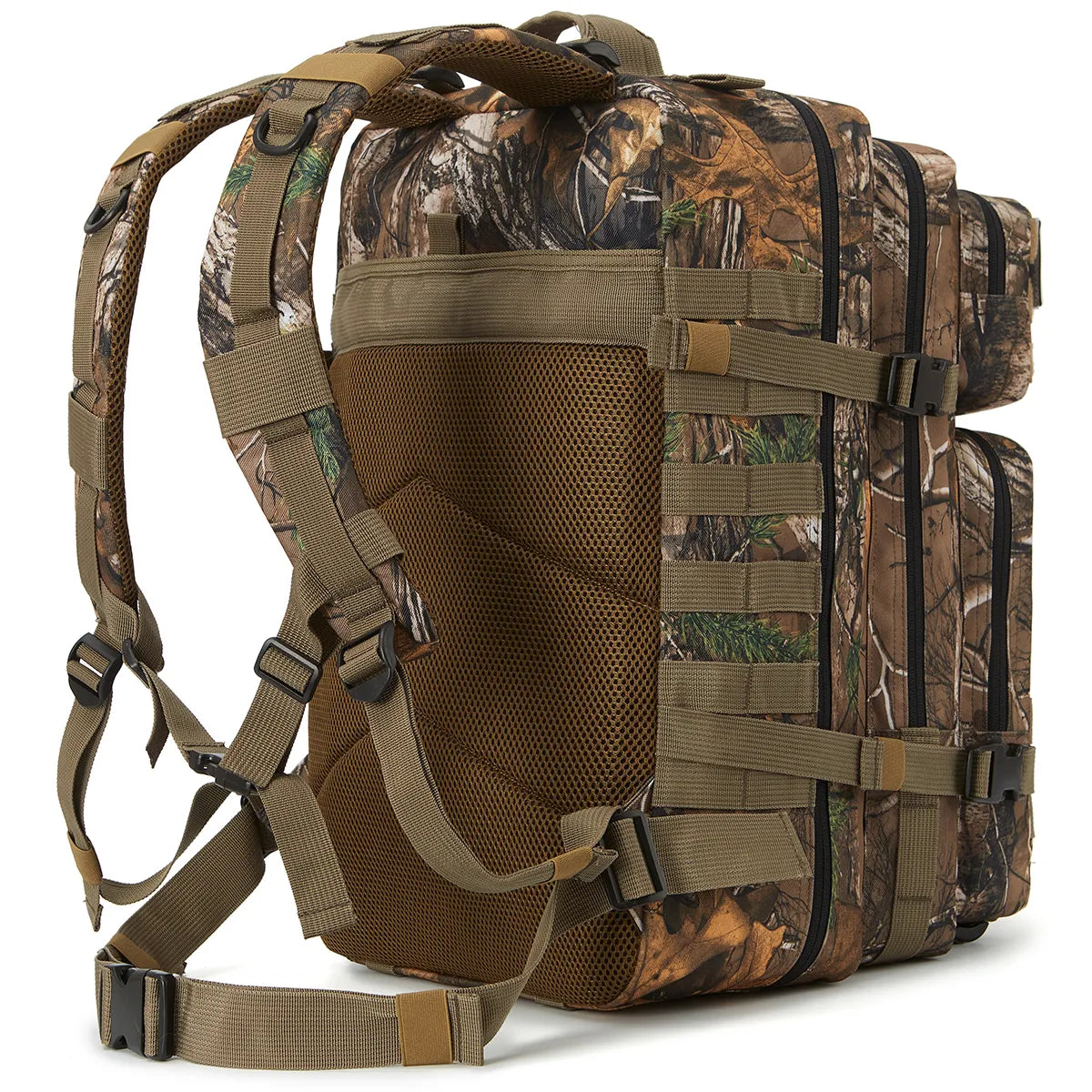 Tactical Military Rucksack | 45L Water-Resistant Backpack with MOLLE System | Versatile Gear for Outdoor Adventures 3