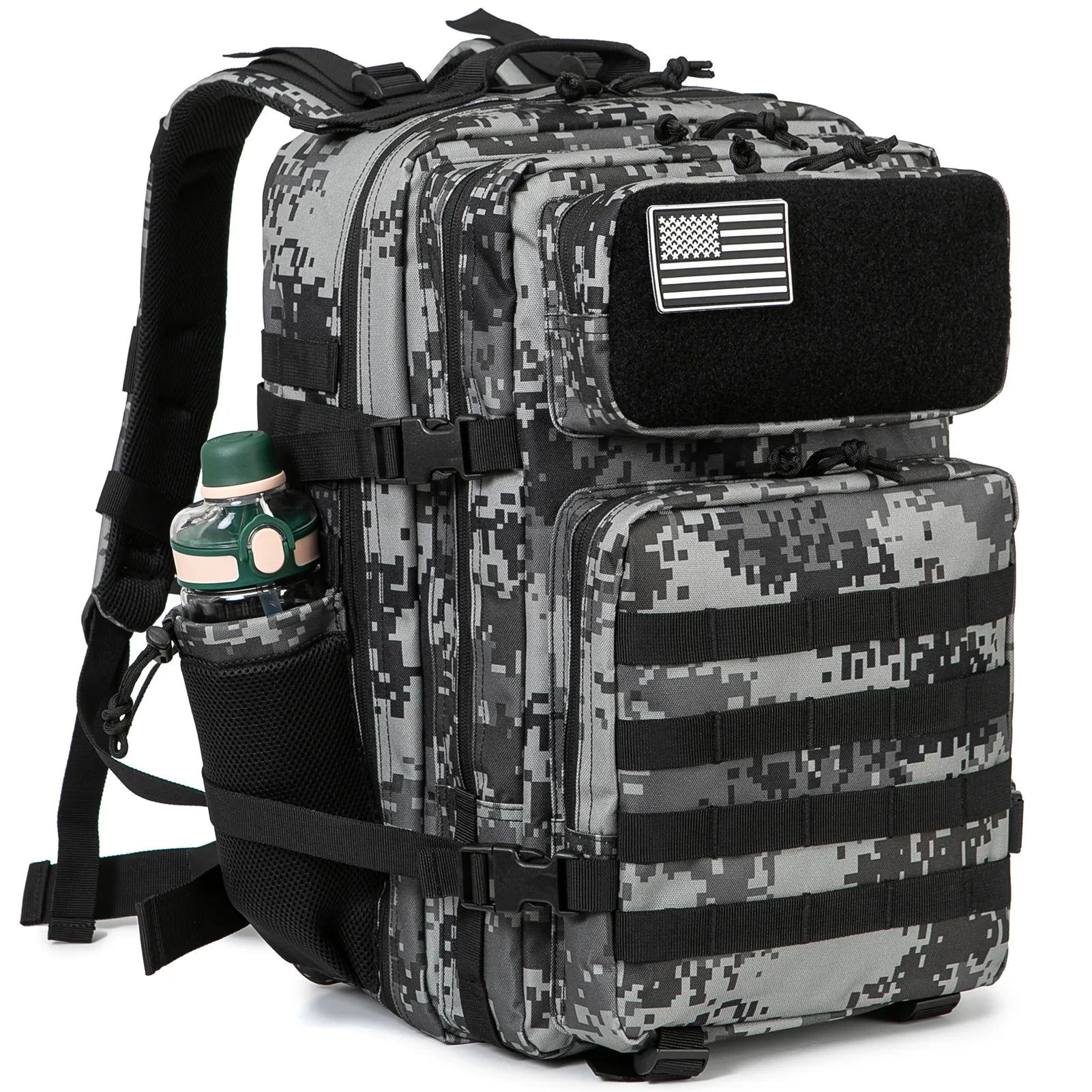 Tactical Rucksack | 50L Military Backpack with Water-Resistant Fabric | Comfortable Design for Outdoor Adventures 1