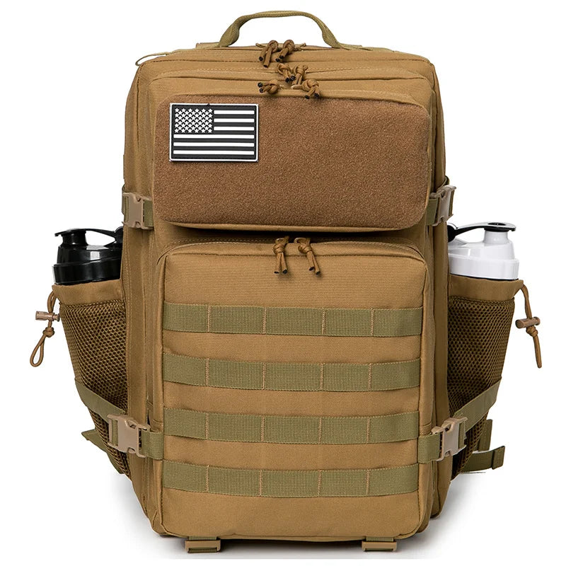 Tactical Rucksack | 50L Military Backpack with Water-Resistant Fabric | Comfortable Design for Outdoor Adventures 12
