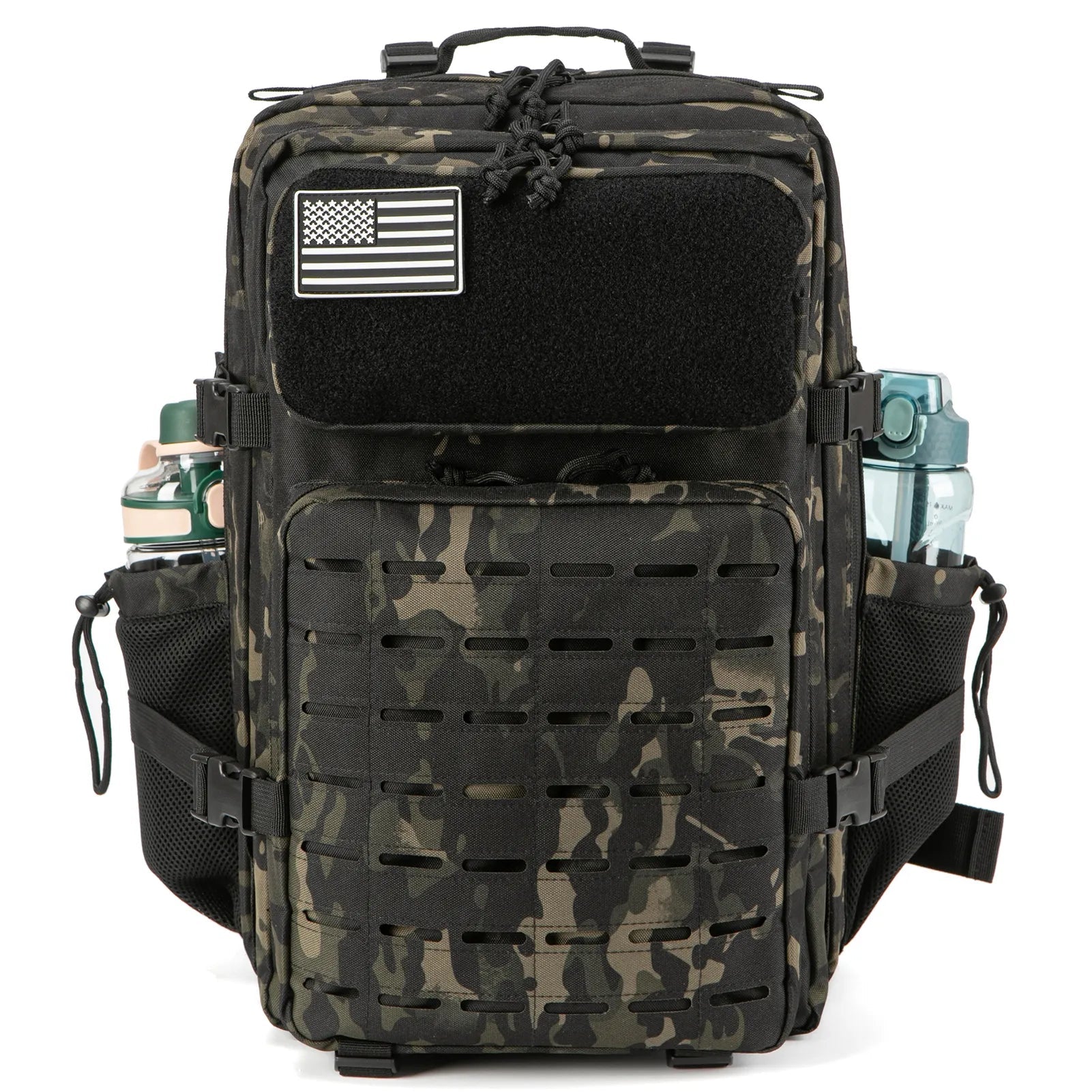 Tactical Rucksack | 50L Military Backpack with Water-Resistant Fabric | Comfortable Design for Outdoor Adventures 13