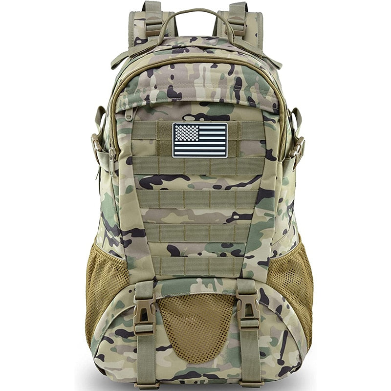 Tactical Rucksack | Military Travel Backpack with Heavy-Duty Storage | Weather-Resistant Design for Outdoor Adventures 0