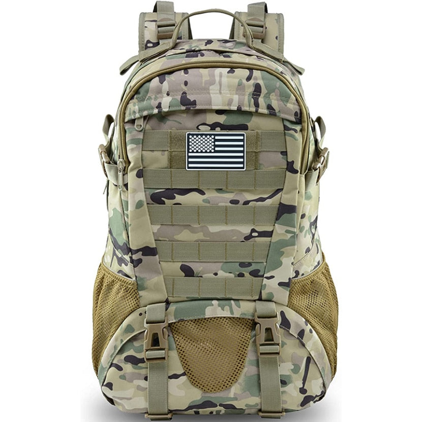 Tactical Rucksack | Military Travel Backpack with Heavy-Duty Storage | Weather-Resistant Design for Outdoor Adventures 1