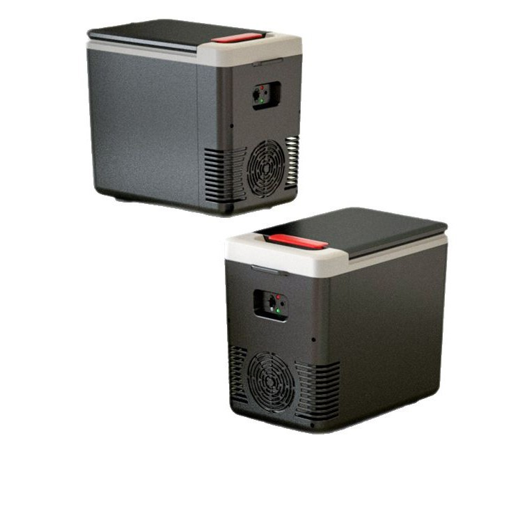 Travel Buddy | Portable Mini Fridge with Fast Semiconductor Cooling | Compact Design for On-the-Go Chilling 0