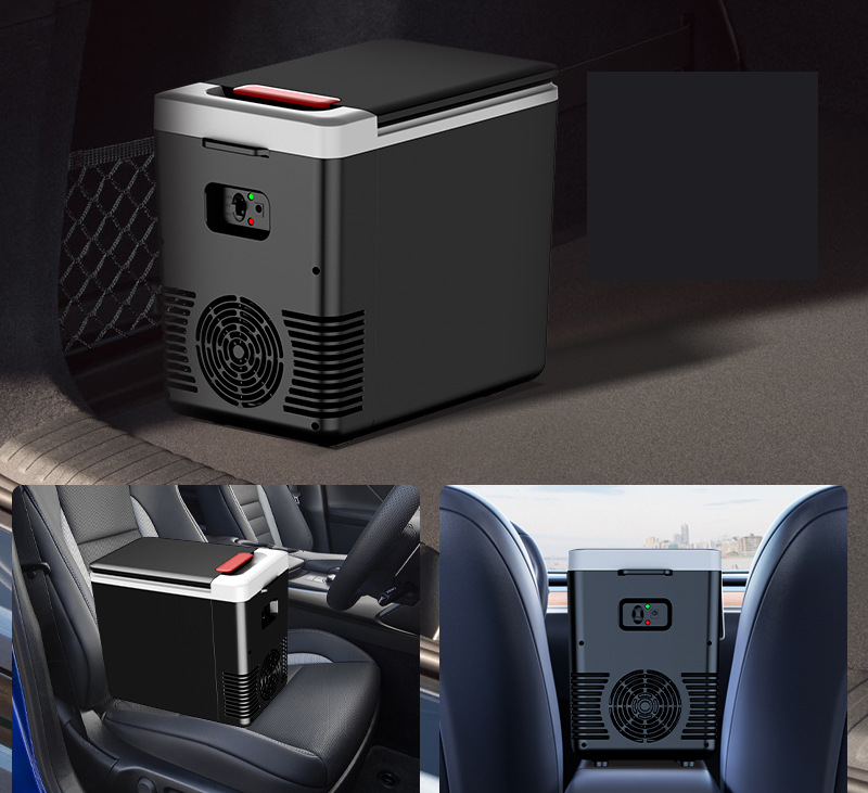 Travel Buddy | Portable Mini Fridge with Fast Semiconductor Cooling | Compact Design for On-the-Go Chilling 1