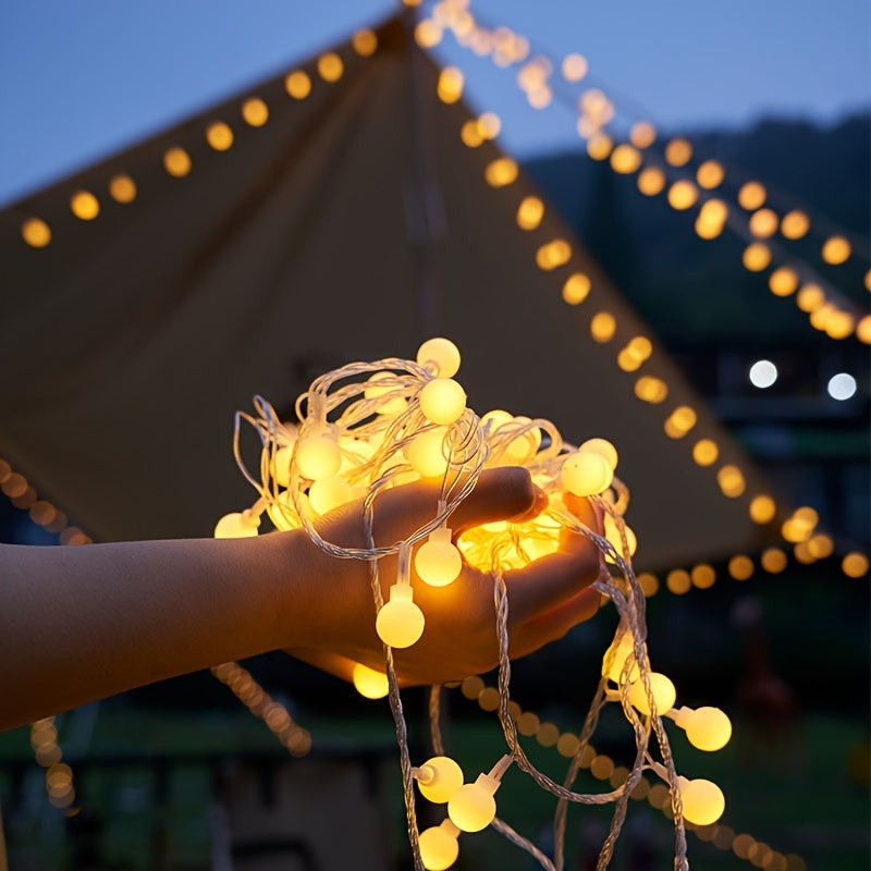 Twinkle Glow | Outdoor String Lights with Blinking Feature | Perfect Fairy Lights for Events and Camping 1