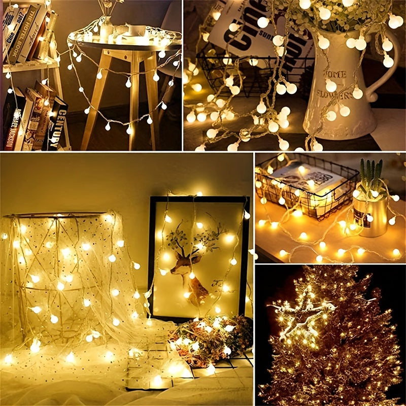 Twinkle Glow | Outdoor String Lights with Blinking Feature | Perfect Fairy Lights for Events and Camping 8