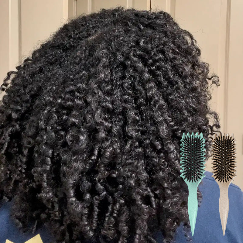 TwirlBristle | Hair Brush with Anti-Static Material | Effortless Detangling for All Hair Types 1