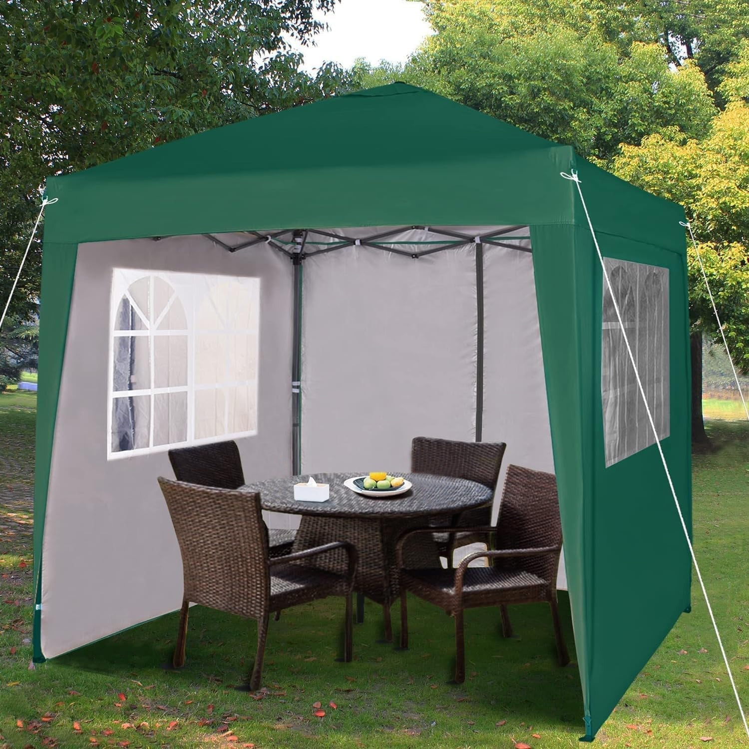 Ultimate Outdoor Pop Up Gazebo Tent with Waterproof Canopy & Side Panels for All Events 4