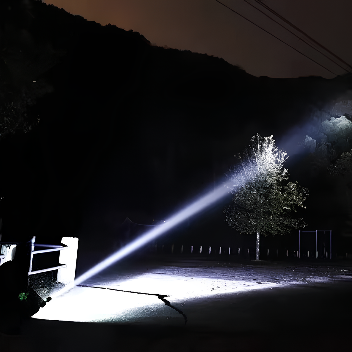 Ultra-Bright LED Flashlight | Rechargeable Torch Light with Adjustable Focus | Perfect for Camping and Emergencies 2