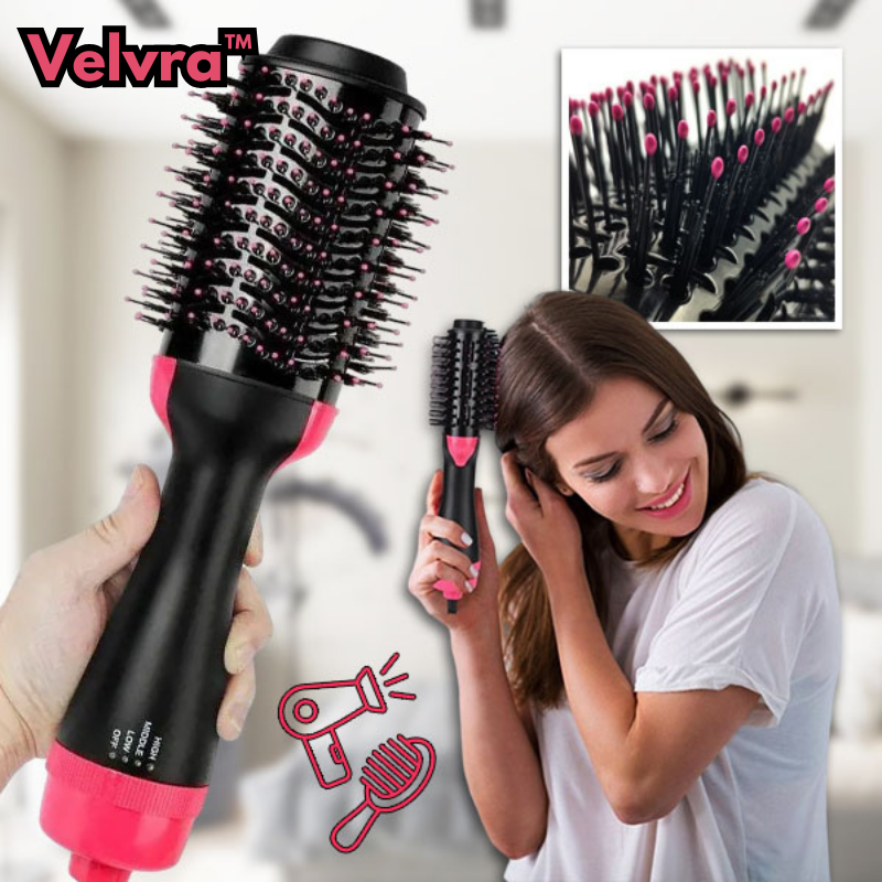 Velvra | Blow Dry Brush with Ceramic Coating | Effortless Volume Styling for All Hair Types 0