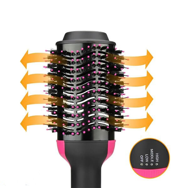 Velvra | Blow Dry Brush with Ceramic Coating | Effortless Volume Styling for All Hair Types 4