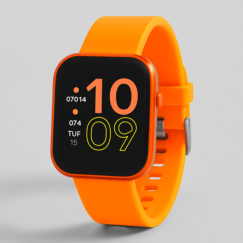 Vibrant Fitness | Smartwatch with Health Monitoring & Waterproof Design | Instant Notifications for Active Lifestyles 1