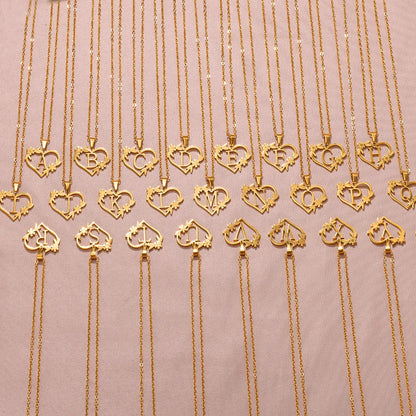Collar Inicial Dorado